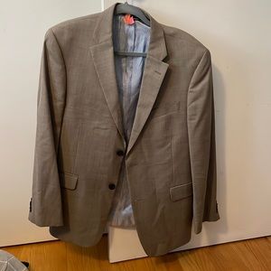 Tommy Hilfiger Suit (w/ pants 33x30) 2-Piece - Dark Tan
